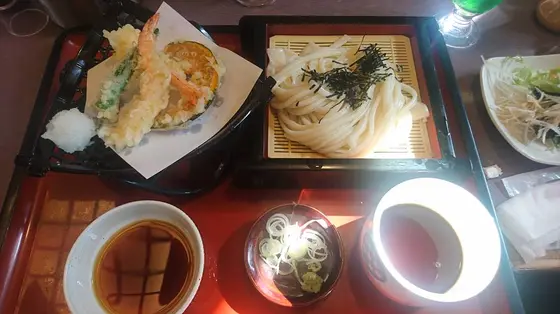 天ぷら付きセイロうどん　９６１円