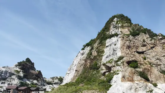 石灰岩の岬