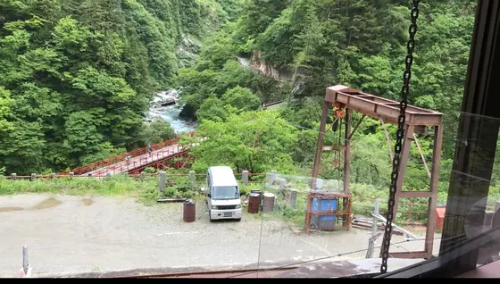 レストランからの景色