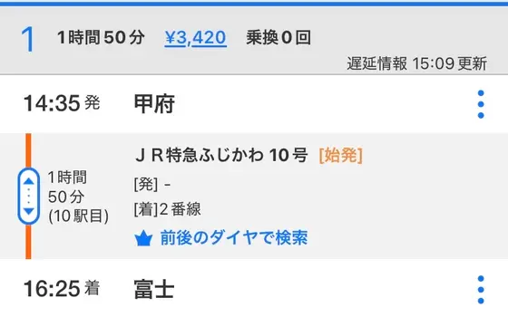スポット内のおすすめ