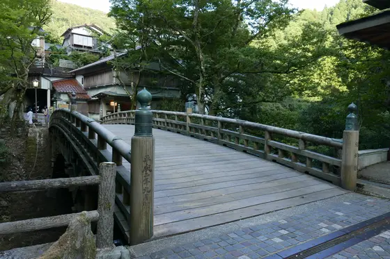檜造りの橋