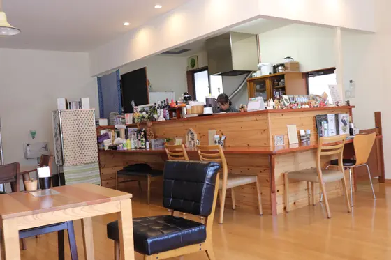 店内は店主のこだわりのアイテムがいっぱい