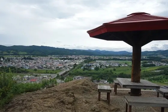頂上は解放感抜群