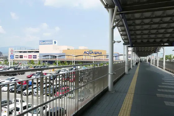 大垣駅と直結しています
