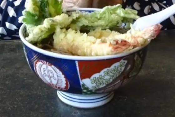 天ぷらそば