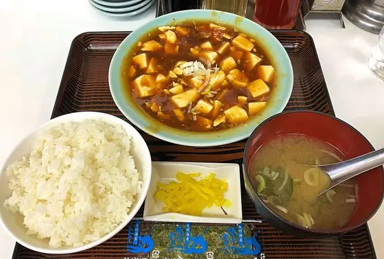 麻婆豆腐定食　820円