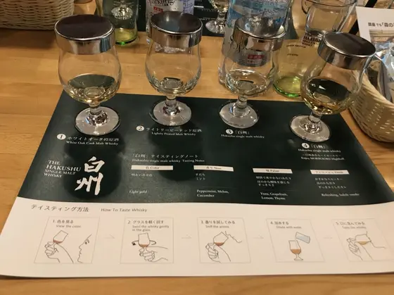 試飲。