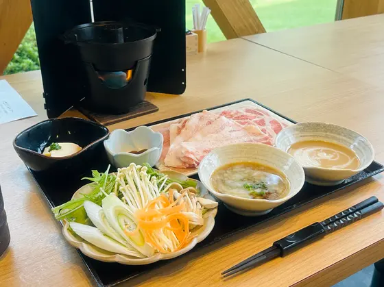 むさし麦豚の塩麹しゃぶしゃぶ