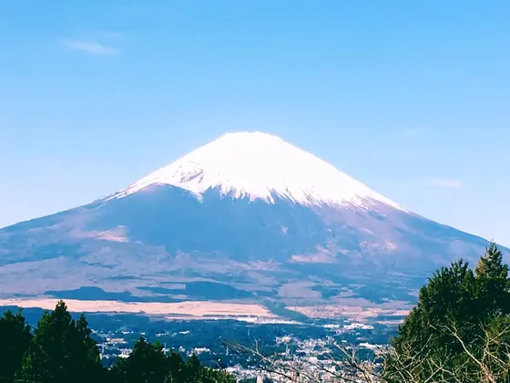 富士山を最初に一望