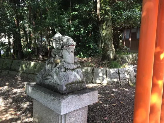 真名井稲荷神社の狛龍 吽形
