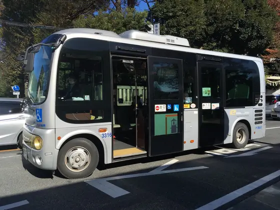 川越駅からバスがあります
