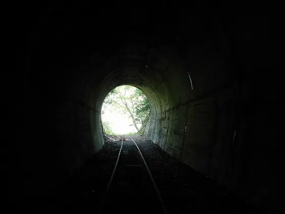 トロッコトンネル跡