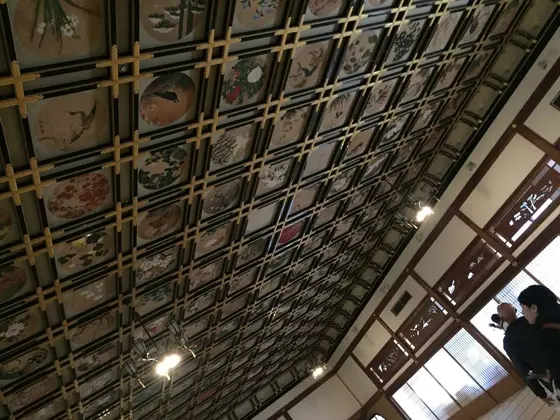 傘松閣の天井絵