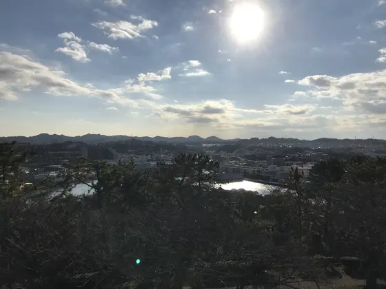 鎌倉方面の眺めです。