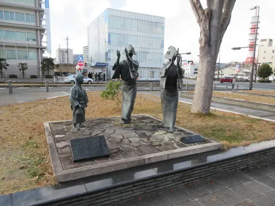福知山踊りの像