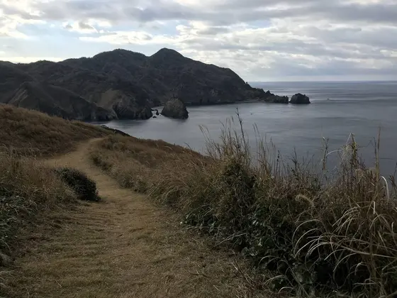 岬の突端