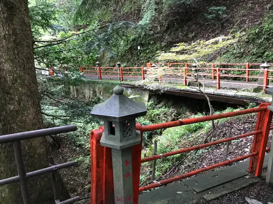 大山寺までの歩道