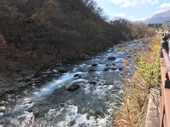 大谷川の流れ