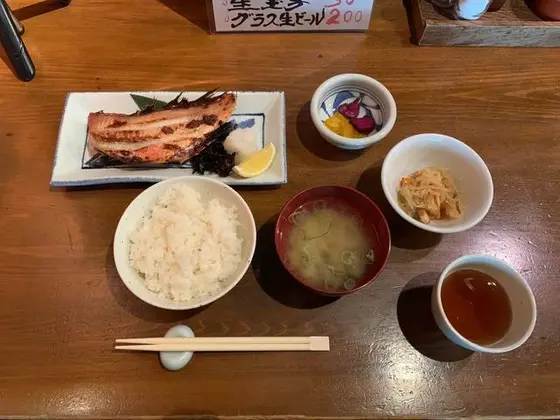 焼き魚定食(赤魚)　850円