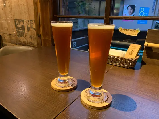 谷中ビール(s)　750円
