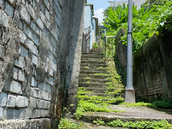 前衛戍医院北投分院手前の階段
