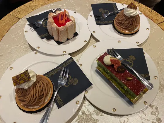 種類豊富なケーキ