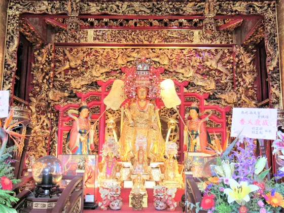 南方澳南天宮 金媽祖