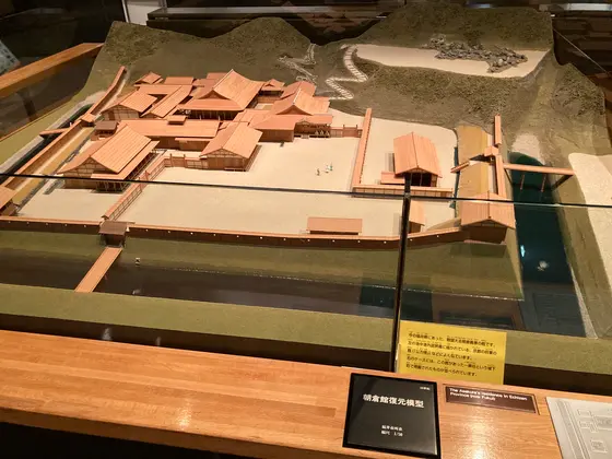 朝倉館復元模型