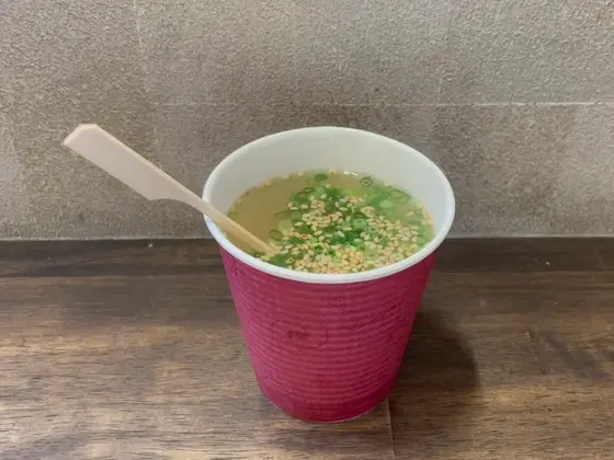 【若狭牛スープ 300円】