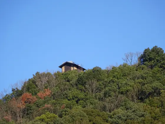 安桜山の展望台