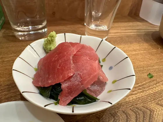 マグロの中落ち