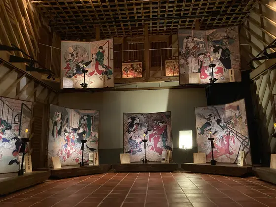 展示室一〜闇と絵金蔵〜