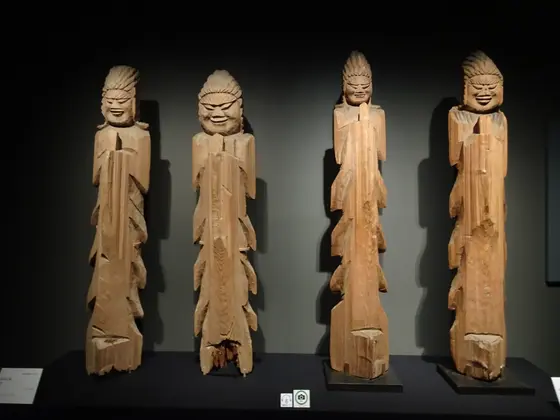 護法神立像・金剛神立像