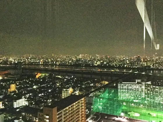 東京タワー側夜景