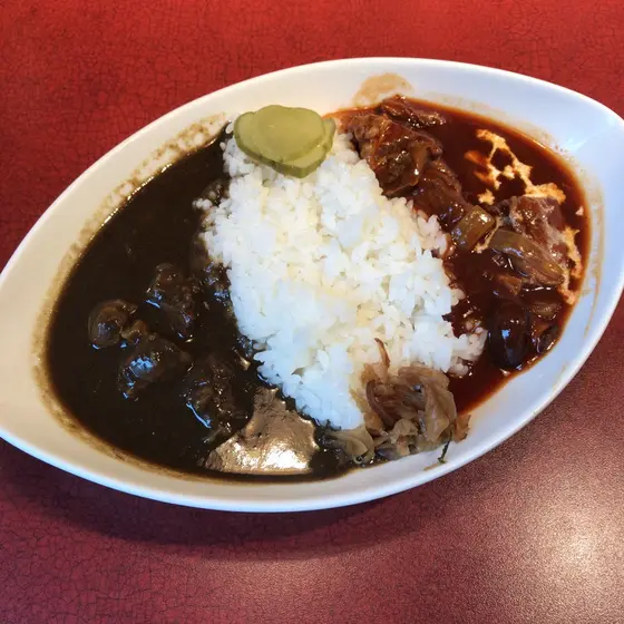 カレー合いがけ🍛