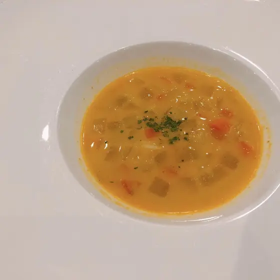 浅利のカレー風スープ