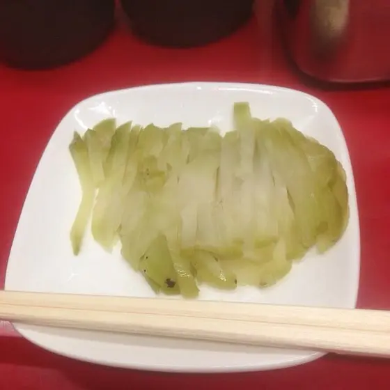 冷菜ザーサイ ¥200