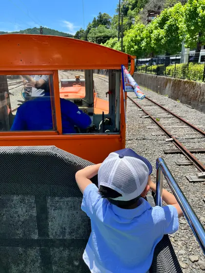 ラスティーの貨車遊覧