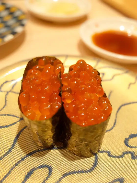 いくらが美味しい