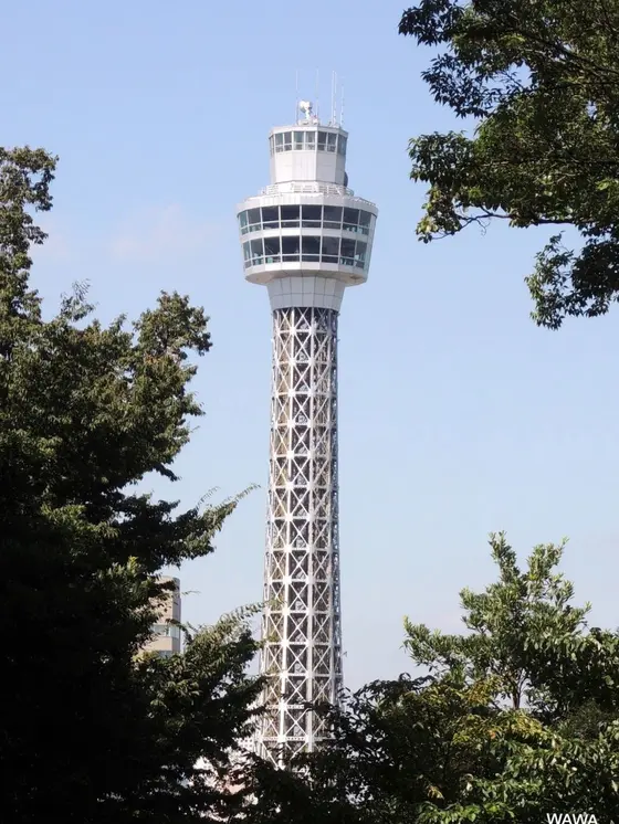 横浜マリンタワー（遠望）