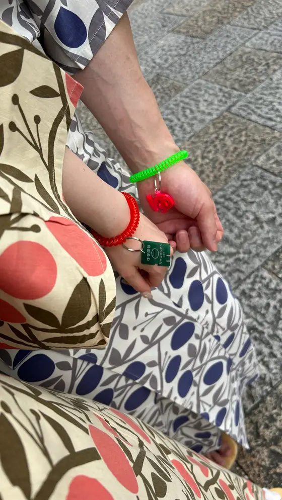 ウラ道後のブレスレット