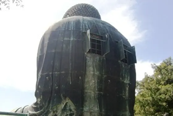 窓背