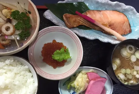 村上といえば塩引き鮭