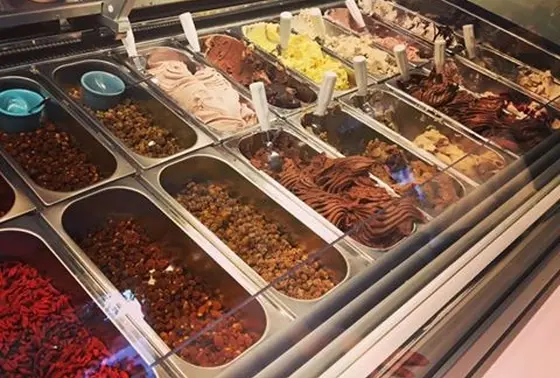 種類豊富なアイスクリーム！