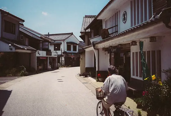 足助の街並み