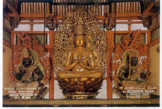 金堂の仏像