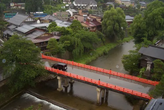 宮川・中橋の眺めが最高！
