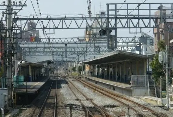 井荻駅構内配線