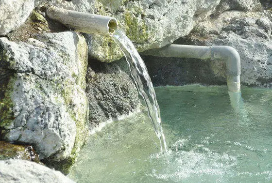 硫黄濃度の高い硫化水素泉は珍しい泉質