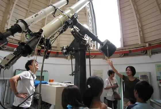京大天文台の始まりがこの望遠鏡